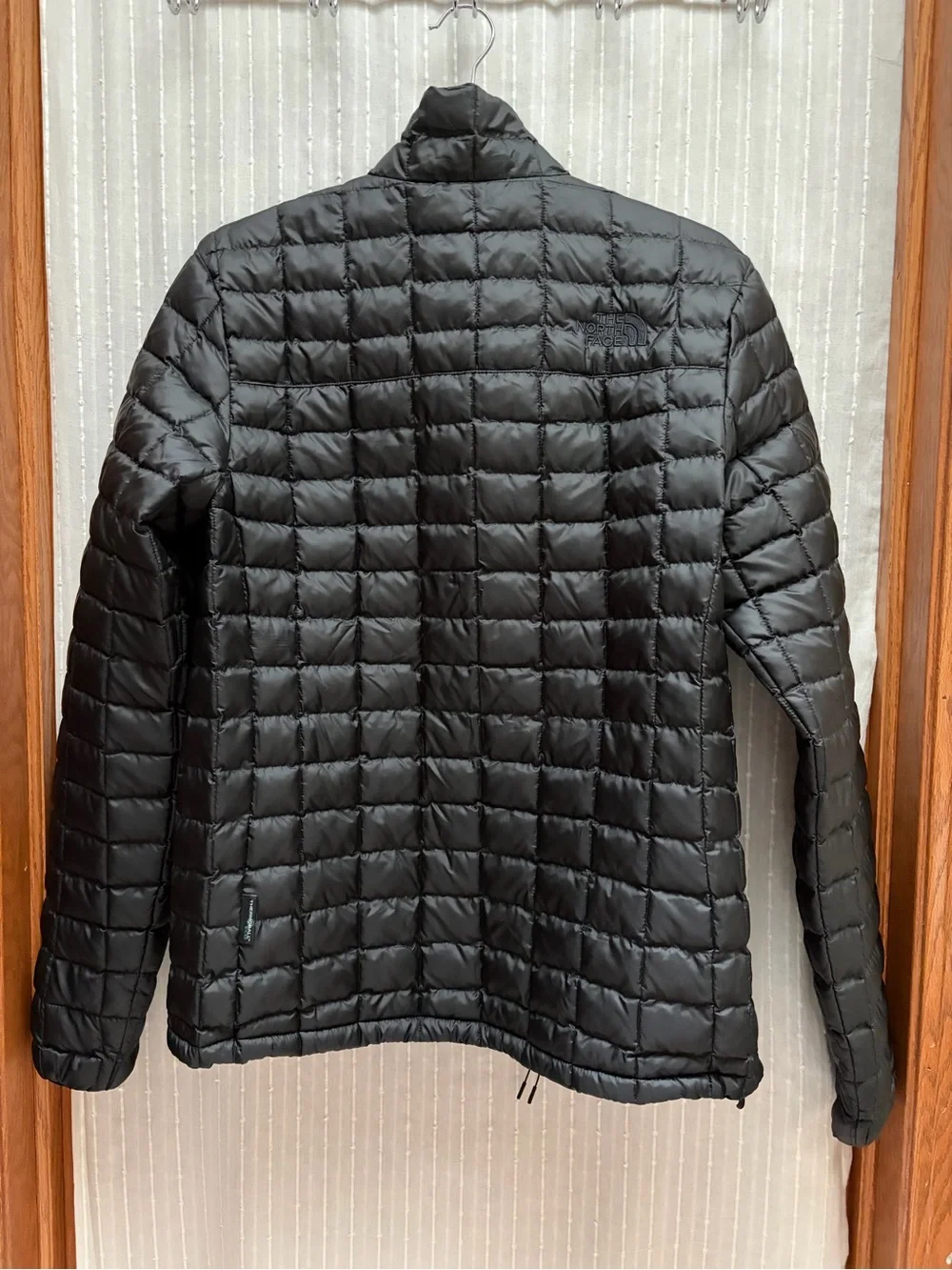 The North Face Mens Black ThermoBall Eco Quilted Full Zip Jacket Small S